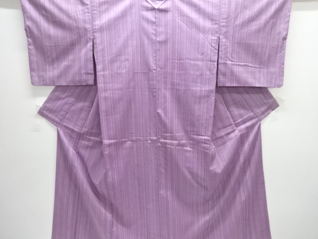 JAPANESE KIMONO / TSUMUGI / WOVEN STRIPE